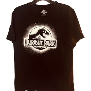 Jurassic Park Black T-Shirt Large